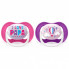 Пустышка Philips AVENT Ultra Air I love... для девочек 6-18 мес (SCF080/04) (272471)