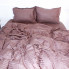 Пододеяльник MirSon Satin Stripe 30-0006 Dark Brown 160х220 см (2200005249598) (329471)