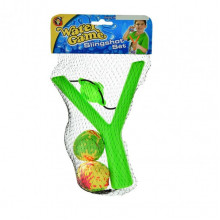 Детская Pогатка YG17Y 2 мячика мягких (Зеленый)