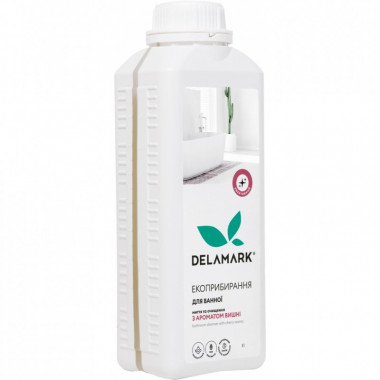 Жидкость для чистки ванн DeLaMark с ароматом вишни 1 л (4820152331885) (197571)