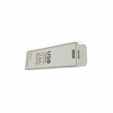 Дата кабель USB 2.0 AM to Lightning 1.0m KSC-723 GAOFEI Gray 2.4A iKAKU (KSC-723-Gr-L) (321671)