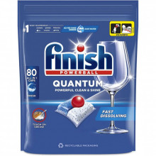 Таблетки для посудомоечных машин Finish Quantum All in 1 80 шт. (5908252011490) (340671)
