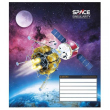 Тетрадь ученическая "Space singularity" 024-3384K-3 в клетку, 24 листов
