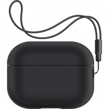 Чехол для наушников Armorstandart Silicone Case with straps для Apple Airpods Pro 2 Black (ARM68608) (198281) Чехол для наушников Armorstandart Silicone Case with straps для Apple Airpods Pro 2 Black (ARM68608) (198281)