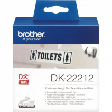 Этикет-лента Brother для принтера QL-1060N/QL-570QL-800 ламін.(62mm x 15.24M) (DK22212) (286281)