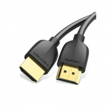 Кабель мультимедийный HDMI M to HDMI M 0.5m black Vention (AAIBD) (344281)