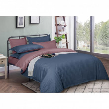 Пододеяльник MirSon Satin Stripe 30-0020 + 30-0008 Lovelin 143х210 см (2200005266014) (329381)
