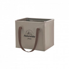 Ведро складное Naturehike CNH22SN002 ПВХ 20л Tan (6927595795132) (281781)