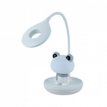 Настольная лампа Kite Froggy LED с аккумулятором, белая (K24-492-3-1) (320981)