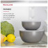 Миска KitchenAid Coreline, набір 4 шт, з кришкою, сірий (KQG176OSCGG) (292091)