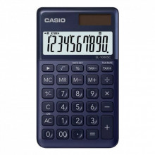Калькулятор Casio SL-1000SC-NY-W-EP, темно-синий (CALC-CAS-SL-1000SC-N) (286291)