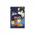 Влажный корм для кошек Purina Felix Fantastic Duo с говядиной и птицей кусочки в желе 85 г (7613287027597) (199591)