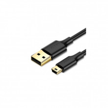 Дата кабель USB 2.0 AM to Mini 5P 1.0m US132 black Ugreen (10355) (324791) Дата кабель USB 2.0 AM to Mini 5P 1.0m US132 black Ugreen (10355) (324791)