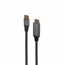 Кабель мультимедийный DisplayPort M to HDMI M 1.8m 4K60Hz Cablexpert (CC-DP-HDMI-4K-6) (193991)
