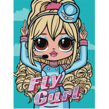 Картина по номерам "L.O.L. Surprise! O.M.G. Fly Gurl" KHO6275, 30х40 см
