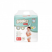 Подгузники Giggles junior 11-25 кг 24 шт (8680131205158) (203402)