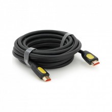 Кабель мультимедийный HDMI M to HDMI M 5.0m V2.0 4K UHD black VEGGIEG (YT-HDMI(M)/(M)HA-5/19714) (320402)
