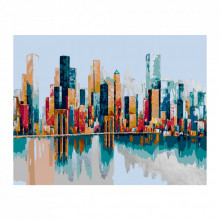 Картина по номерам Rosa Golden City 35 х 45 см (4823098529873) (270502)