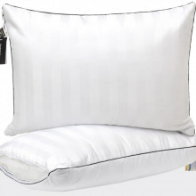 Подушка MirSon 1279 Royal Pearl Hand Made с эвкалиптом Средняя 70х70 см (2200001519909) (326502)