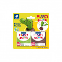 Набор для творчества Fimo Kids Кактус 2 цвета х 42 г (4007817057292) (201602)