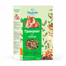 Корм для грызунов Природа «Гранулят» для всех видов грызунов 500 г (4823082415656) (236702) Корм для грызунов Природа «Гранулят» для всех видов грызунов 500 г (4823082415656) (236702)