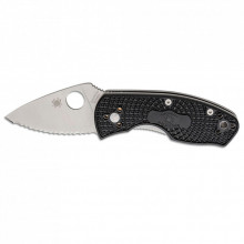 Нож Spyderco Ambitious Serrated Black (C148SBK) (278702)