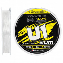 Флюорокарбон Favorite U1 FC 20m 26/0.84mm 95.9lb/43.48kg (1693.12.03) (284702)