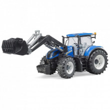 Спецтехника Bruder трактор New Holland с погрузчиком 1:16 (03121) (266802)