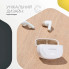 Наушники Canyon Hexagon 7 TWS ANC+ENC Wireless Charge White/Beige (CNS-TWS7WB) (317802)