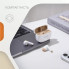Наушники Canyon Hexagon 7 TWS ANC+ENC Wireless Charge White/Beige (CNS-TWS7WB) (317802)
