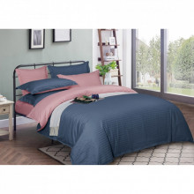 Пододеяльник MirSon Satin Stripe 30-0020 + 30-0007 Edarin 175х210 см (2200005265833) (329802)