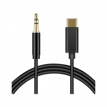 Кабель мультимедийный USB-C to 3.5mm M 1.0m black XoKo (AUX-002-BK) (340802)