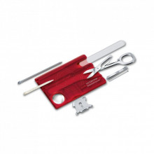 Мультитул Victorinox SwissCard NailCare Transparent Red (0.7240.T) (274902)
