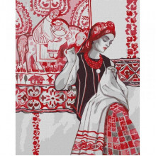 Картина по номерам "Талантливая мастерица" ©Katya Poltavska KHO2539 40х50 см Идейка