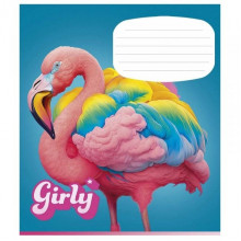 Тетрадь ученическая "Girly" 024-3330L-5 в линию, 24 листов