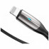 Дата кабель USB 2.0 AM to Lightning 2.0m 1.5A black Baseus (CALSP-C01) (324012)