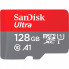 Карта памяти SanDisk 128GB microSD class 10 UHS-I Ultra (SDSQUAB-128G-GN6MA) (160312)