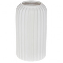 Ваза порцелянова "Stone Flower Уніка" Ø9x17см, білий матовий (184412)