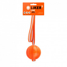Игрушка для собак Liker Line Мячик с лентой 7 см (6287) (307412)
