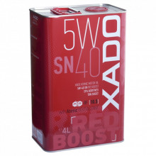 Моторное масло Xado Atomic Oil 5W-40 SN RED BOOST 4л (ХА 26269) (248512)