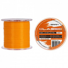 Леска Brain Classic Carp Line (solid orange) 600m 0.25mm 15lb 6.6kg (1858.81.09) (278612)