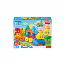 Конструктор Mega Bloks Музыкальный паровозик (FWK22) (318712)