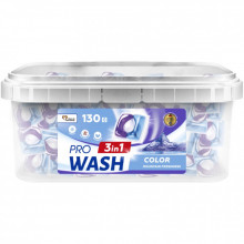 Капсулы для стирки Pro Wash Color Горная свежесть 130 шт. (4823128002291) (340812)