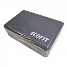 Блок для йоги Ecofit MD1219 8 х 15 х 23 см чорний (К00026945) (344812)