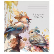 Тетрадь общая "Beauty" 036-3268L-1 в линию, 36 листов