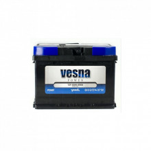 Аккумулятор автомобильный Vesna 60 Ah/12V Power Euro (415 262) (246622)