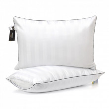 Подушка MirSon бамбуковая Hand Made Royal Pearl 932 высокая 60x60 (2200000557360) (325622)
