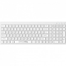 Клавиатура OfficePro SK985W Wireless/Bluetooth White (SK985W) (190032)
