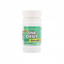 Мультивитамин 21st Century Ежедневные мультивитамины, One Daily, Essential, 100 табле (CEN-27303) (250032)