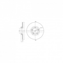 Тормозной диск METELLI 23-0163 (299032)